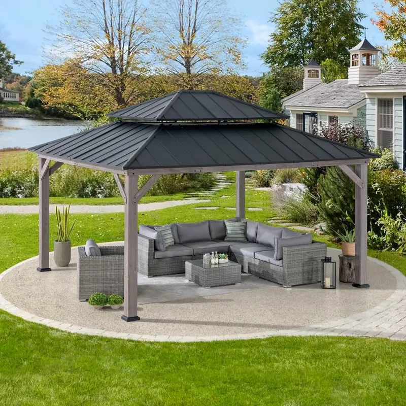 How to Dismantle a Wooden Gazebo