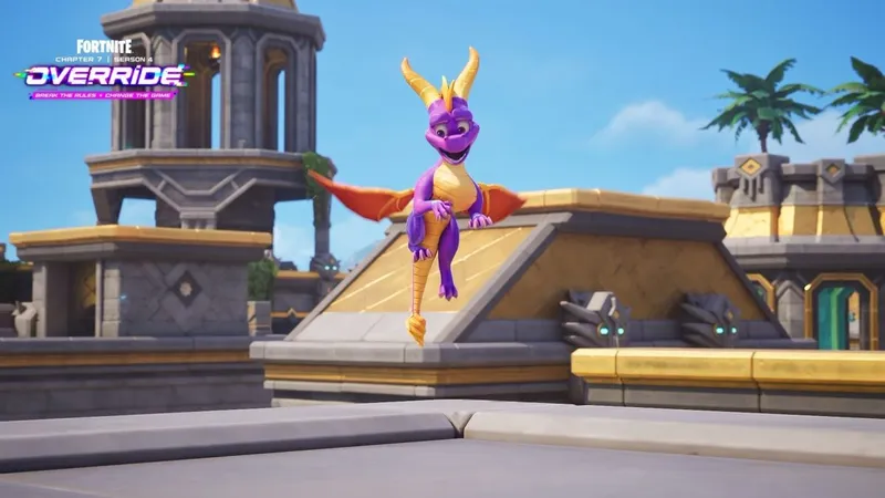 Spyro the Dragon Fortnite Sidekick: Get it for 1,500 V-Bucks by Sept 11