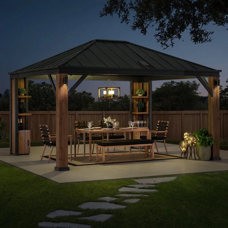 Enjoying Shade and Airflow with an Outdoor Hardtop Gazebo