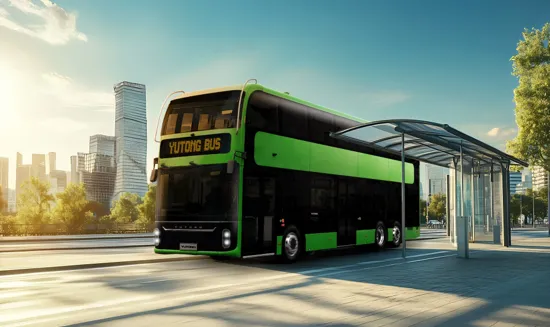 Is the Driver’s Visibility in the Yutong Double Decker Bus U12DD Clear and Extensive?