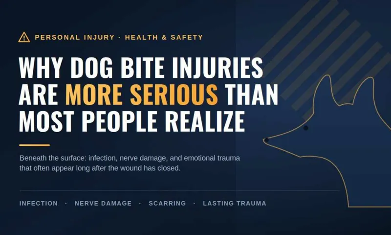 Why Dog Bite Injuries Are More Serious Than Most People Realize