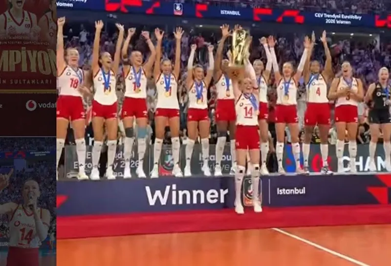 EuroVolley Volleyball: Türkinnen erneut Europameister
