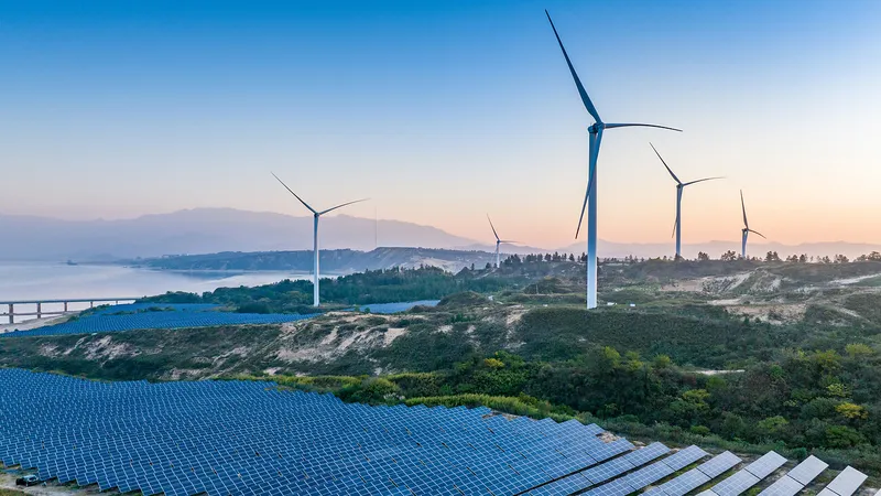 Netzwerkinfrastruktur für Wind- und Solarparks