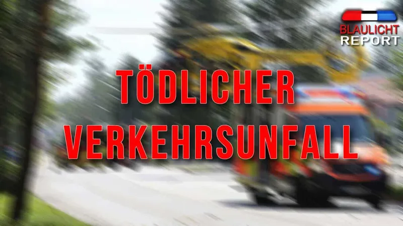 Tödlicher Unfall auf der B252 bei Münchhausen: Sprinter kollidiert mit Traktor