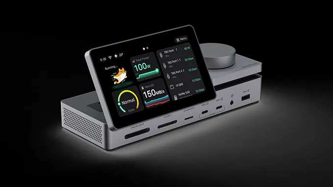 PexarBolt Ultra: Thunderbolt-5-Dock mit Touchscreen feiert IFA-Premiere