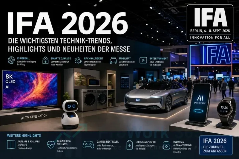 IFA 2026: Die wichtigsten Technik-Trends, Highlights und Neuheiten der Messe