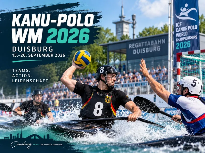 Kanu-Polo-WM 2026 in Duisburg: Termine, Teams, Favoriten & alle Infos
