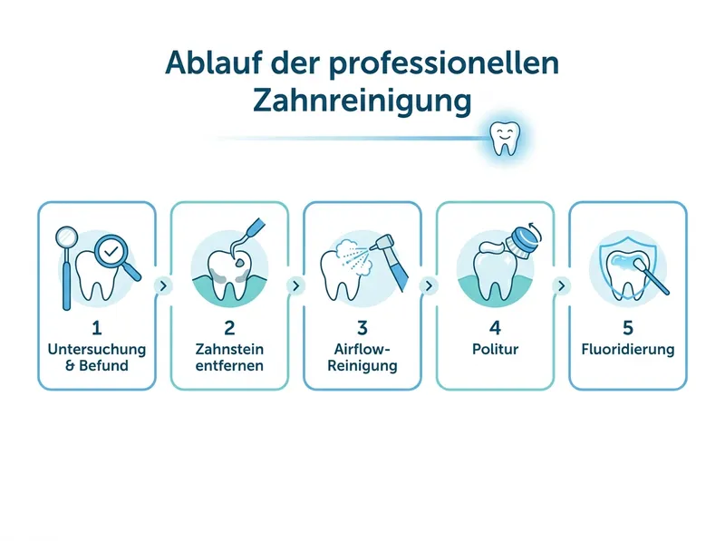 Professionelle Zahnreinigung: Ablauf, Kosten & Nutzen