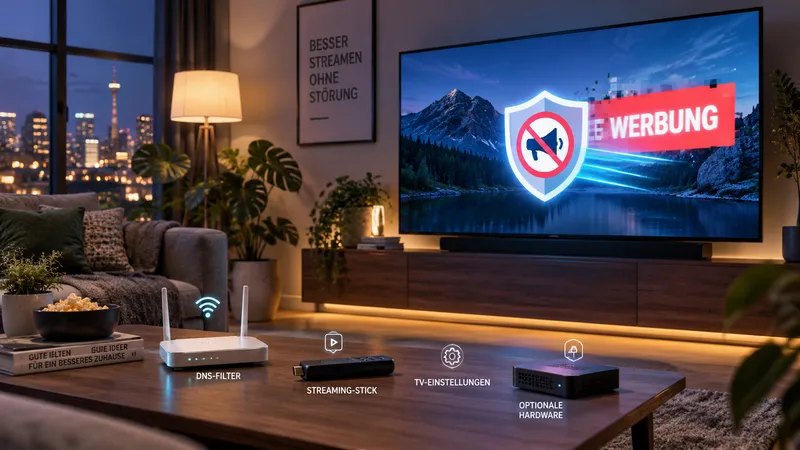 Werbeblocker für den Fernseher: 6 Wege, die 2026 wirklich funktionieren