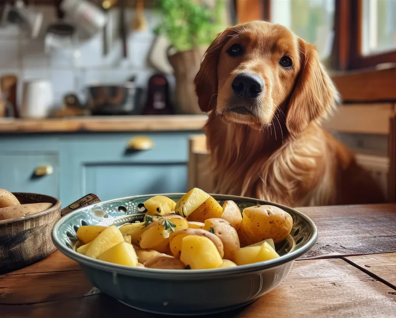 Dürfen Hunde Kartoffeln essen? Ja, aber nicht alles davon!