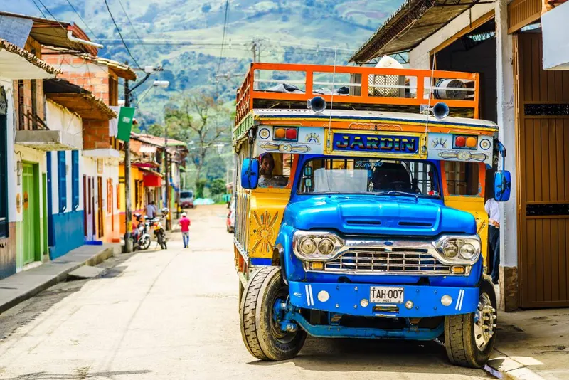 Wie kommt man von Medellin nach Jardin, Kolumbien?