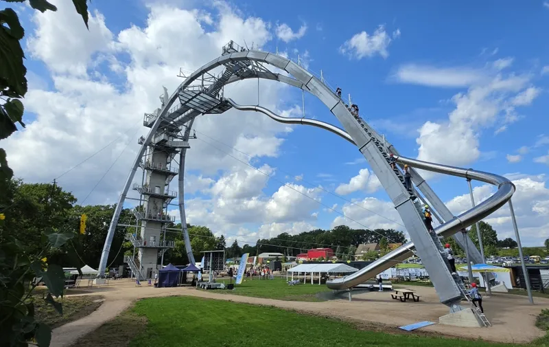 Skyloop am Steinhuder Meer – In 40 m Höhe auf dem Klettersteig