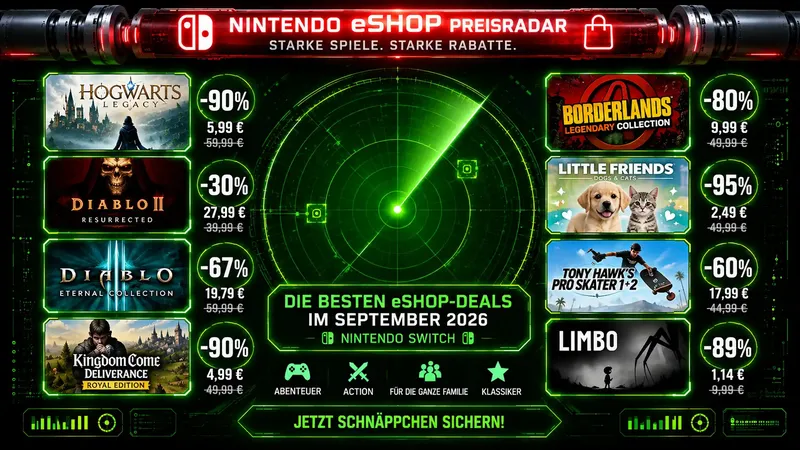Der eShop Preisradar: 10 Spiele zum Schnäppchenpreis