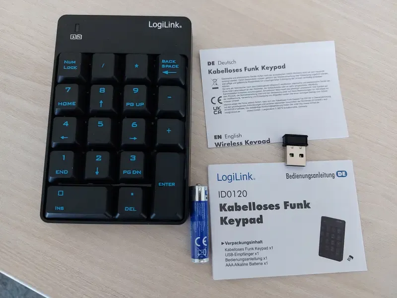 LogiLink kabelloses Nummernpad