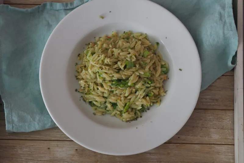 Risoni mit Broccoli