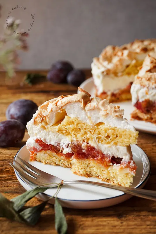 Rezept Nr. 2: Himmelstorte mit Zwetschgen