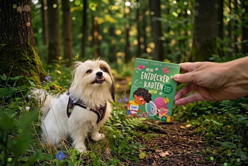 Zwischen Pilzen, Moos und kleinen Naturschätzen – wir waren unterwegs mit den Entdeckerkarten vom EMF-Verlag