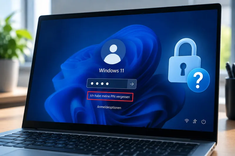 Windows 11 PIN vergessen – so kommst du wieder ins System