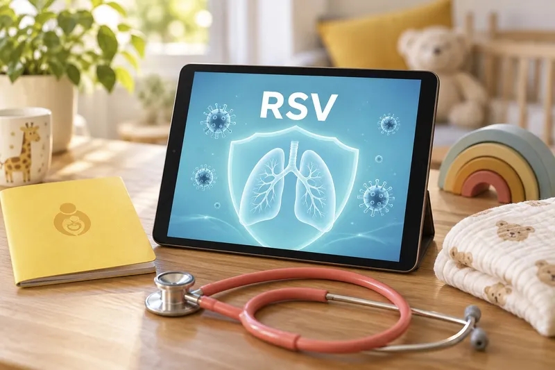 RSV bei Babys und Kindern: Symptome, Warnzeichen und Prophylaxe