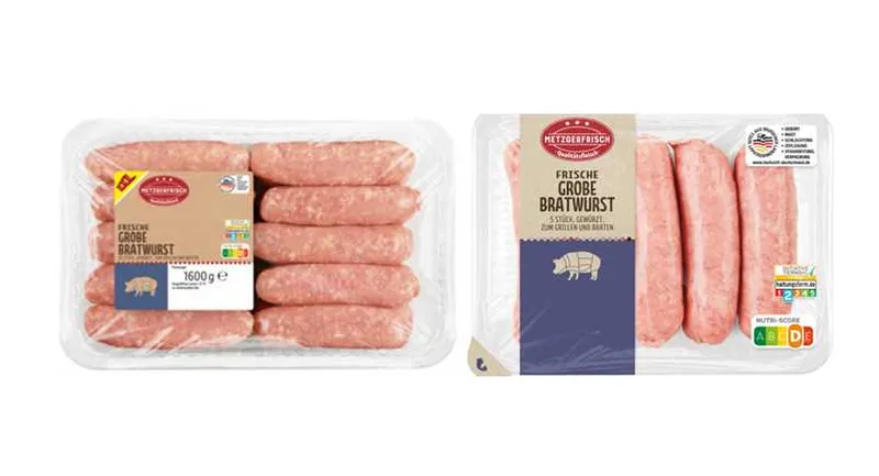 Rückruf bei Lidl: Plastikfremdkörper in Metzgerfrisch Bratwurst möglich