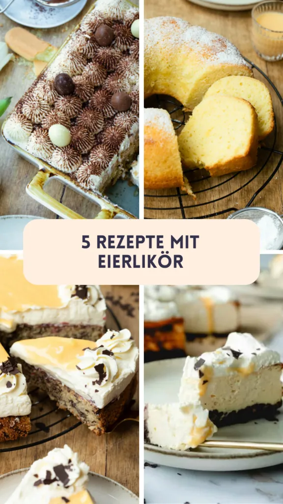 5 Rezepte mit Eierlikör
