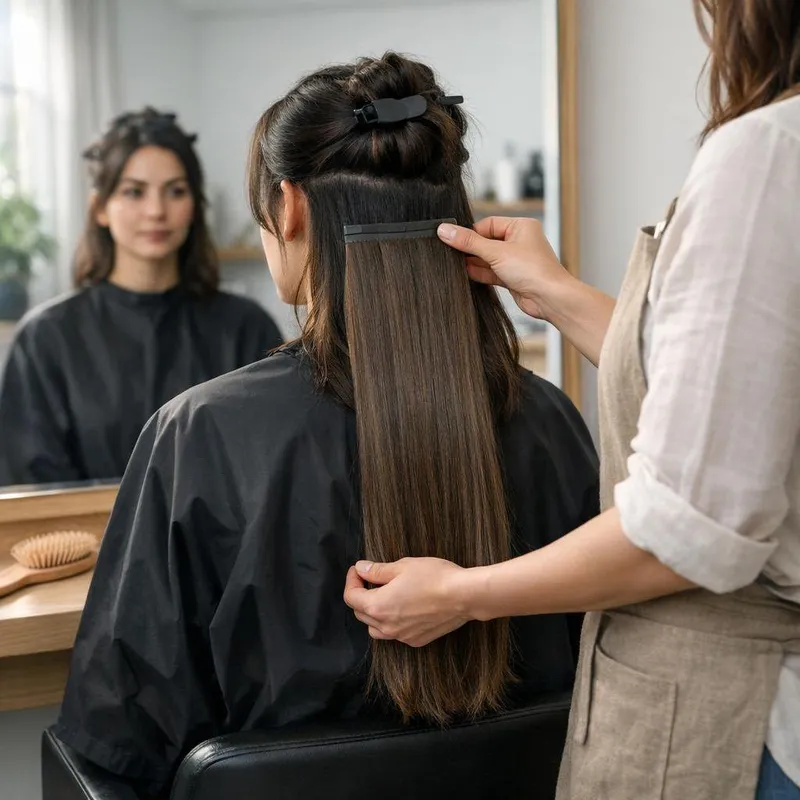 Tape In Extensions: Die moderne Lösung für mehr Länge, Volumen und natürliche Looks