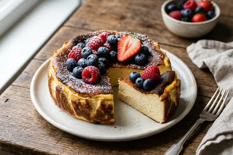 Käsekuchen ohne Boden: Rezept mit Varianten