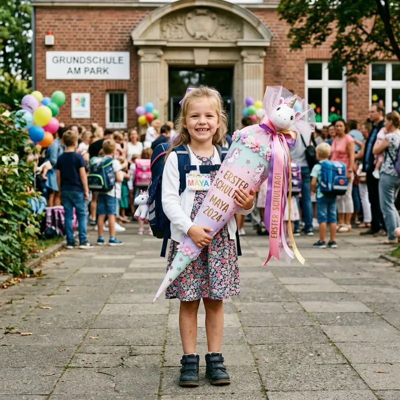 Schultüte Mädchen: Motive, Größen und Füllideen