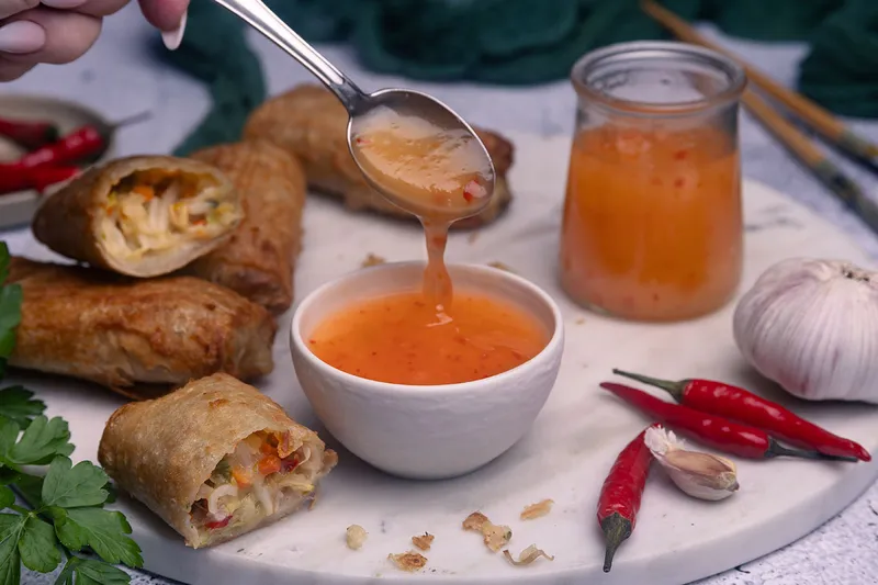 Sweet Chili Sauce – das beste Rezept: mild & süß-säuerlich
