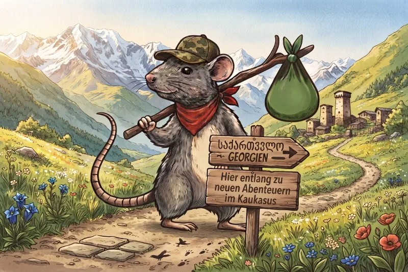 Ab in den Urlaub, ab in den Kaukasus! – Georgien, wir kommen!