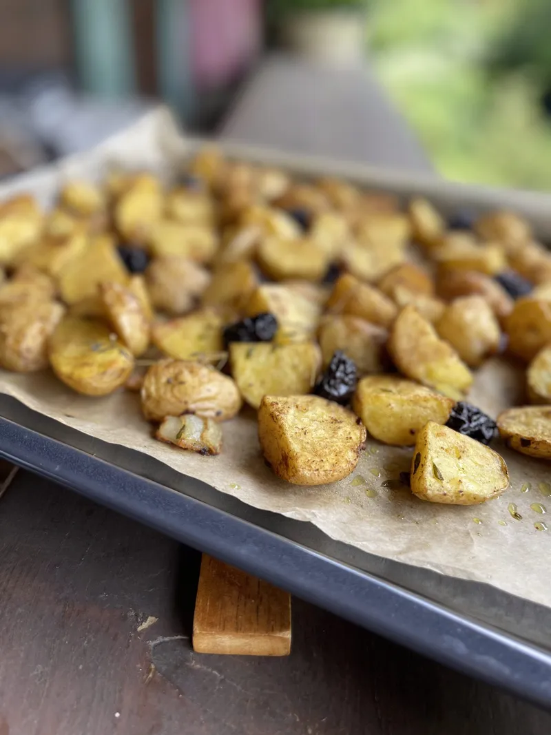 Röstkartoffel mit Backpflaumen