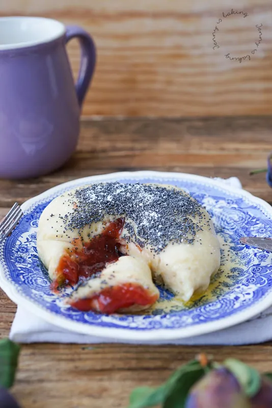 Rezept Nr. 3: Klassische Germknödel mit Pflaumenmus