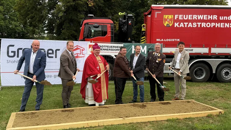 BFKDO Jennersdorf: 140-jähriges Bestehen und Spatenstich für neuen Zubau