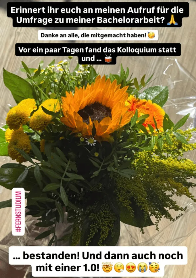 Fernstudium geschafft!