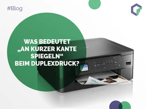 Was bedeutet „An kurzer Kante spiegeln“ beim Duplexdruck?