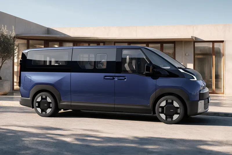 KIA PV7: Elektrischer Transporter mit 800-Volt-Technik