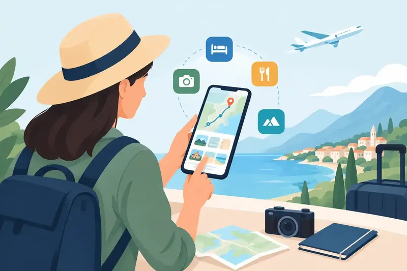 Digitale Reiseplanung mit Apps leicht gemacht