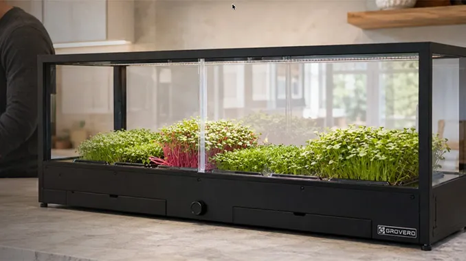 Grovero MiniGro Pro+: Mikrofarm für Hobbyköche