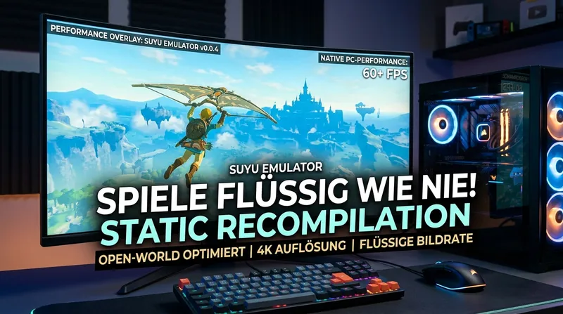 Suyu verabschiedet sich mit einem Knall, bietet native PC-Performance