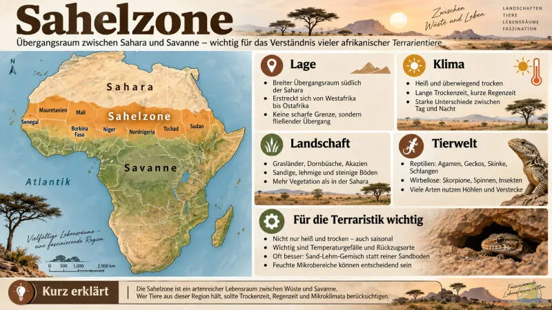 Sahelzone - Lebensraum zwischen Wüste und Savanne von Tom