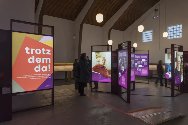 Aufruf zur kommenden Sonderausstellung „trotzdem da!“