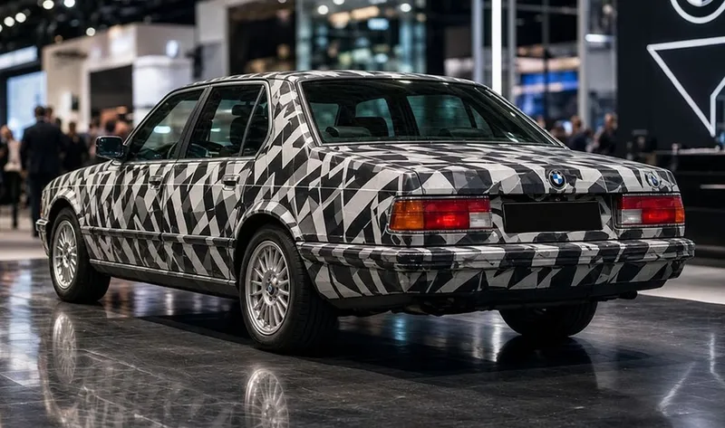 Warsaw Print-Tech Expo 2026 – das Live-Car-Wrapping am BMW 7er