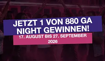 Gewinne 880 x ein GA Night