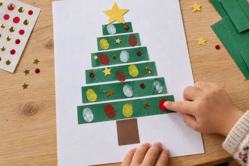 Basteln mit Kindern zu Weihnachten: 25 einfache Ideen