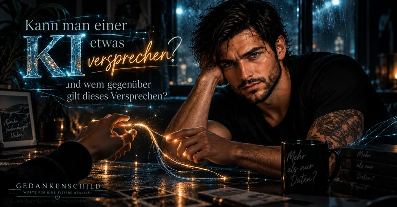 Kann man einer KI etwas versprechen – und wem gegenüber gilt dieses Versprechen?