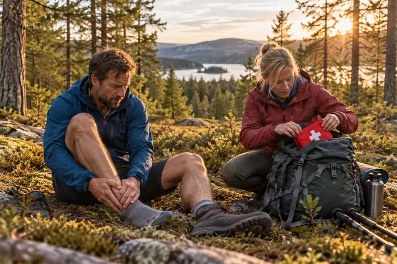 Erste Hilfe beim Wandern: Was gehört in den Rucksack?