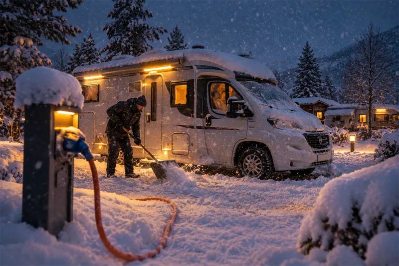 Wintercamping in Skandinavien: Mit dem Wohnmobil durch den Winter