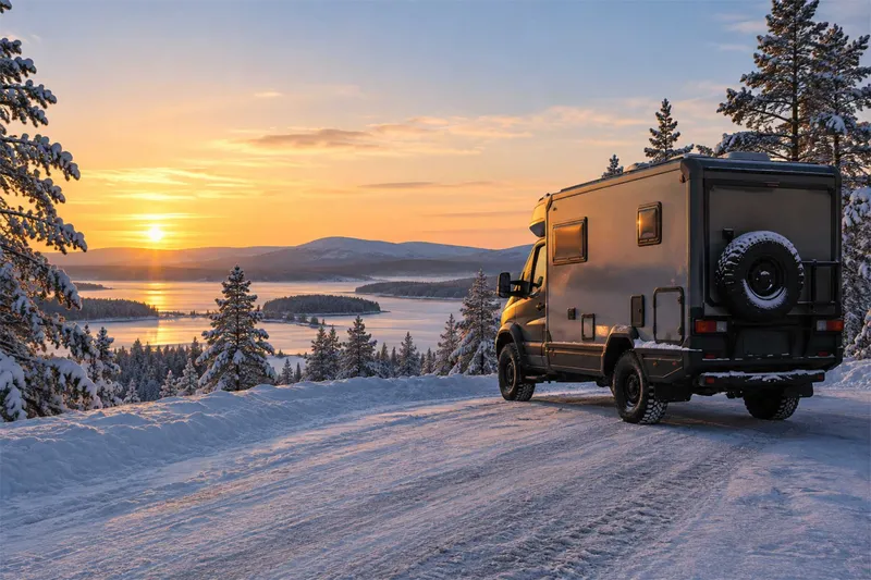 Wohnmobil winterfest machen für Skandinavien