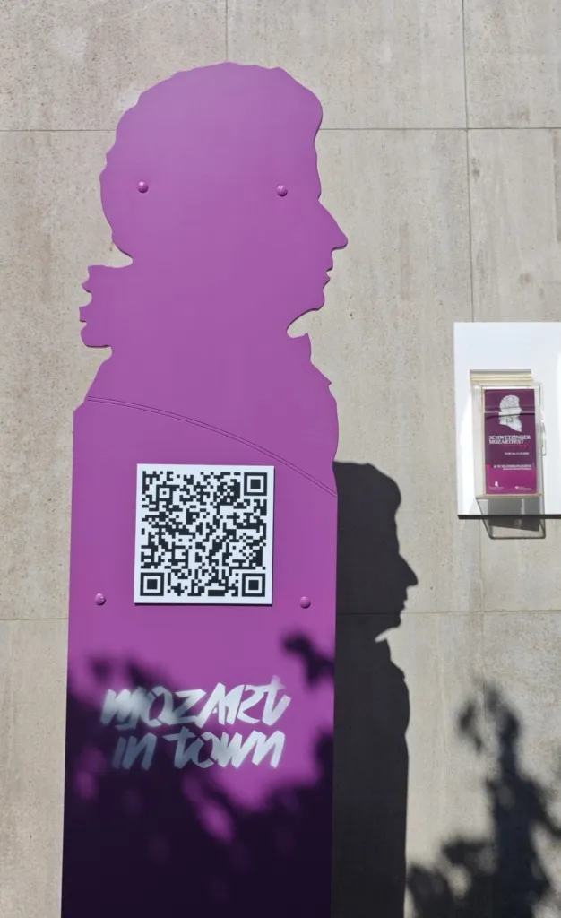 „Mozart in town“: Mozart erobert den Schwetzinger Stadtraum
