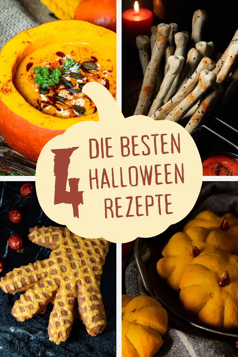 Die 4 besten Halloween Rezepte für ein schaurig leckeres BuffetNeu